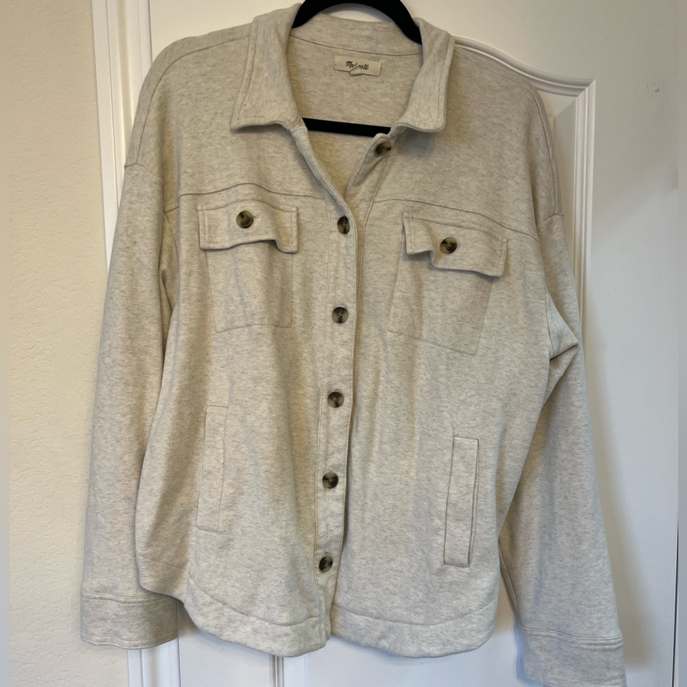 Madewell Shacket size Large